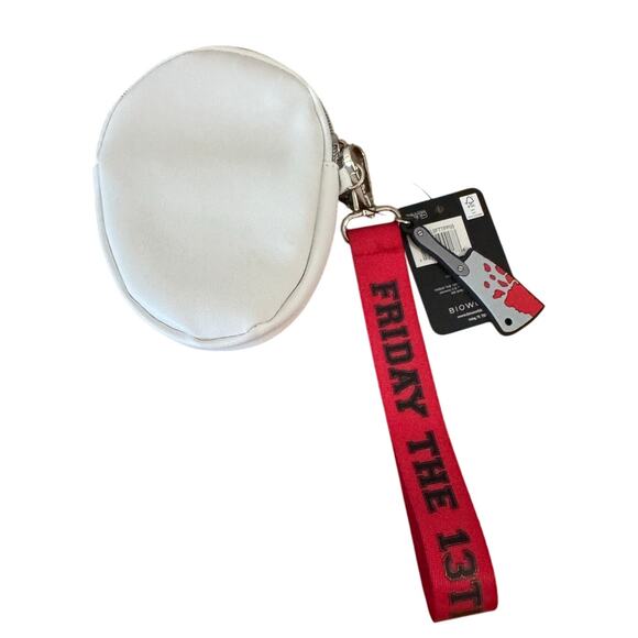 FRIDAY The 13TH Bioworld Wristlet NWT Polyvinyl Zip Closure - Picture 2 of 4